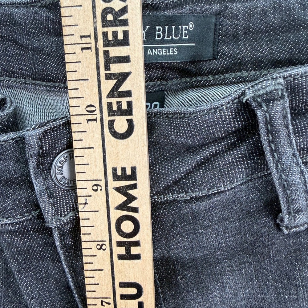 Judy Blue Boyfriend Jeans Womens 9/29 Grey Distressed Paint Splatter JB8867 - Picture 9 of 11